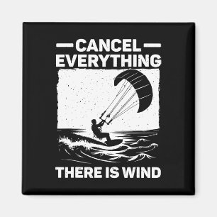 Coole Kitesurfing-Kunst für Männer Frauen Kite Sur Magnet