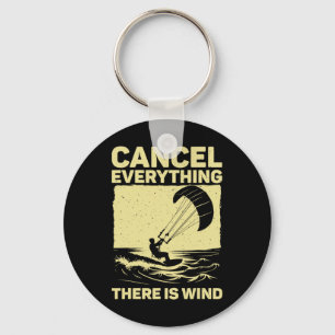 Coole Kitesurfing-Kunst für Männer Frauen Kite Sur Schlüsselanhänger
