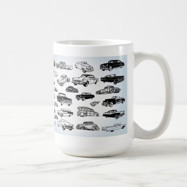 Coole klassische Auto-Tasse Tasse (Rechts)