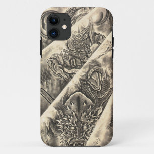 Coole klassische Vintage japanische Case-Mate iPhone Hülle