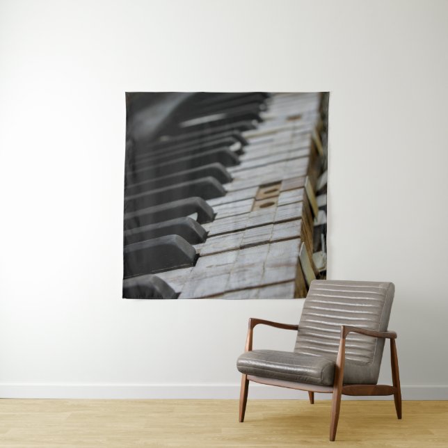 Coole Klavier Wandteppich (Beispiel)