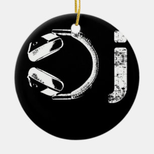 Coole Kopfhörer-Design für Men DJ Music Keramik Ornament
