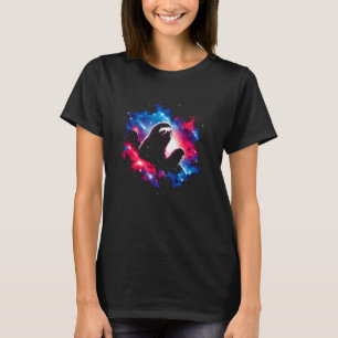 Coole kosmische Galaxie Grafik-Space-Kunst T-Shirt