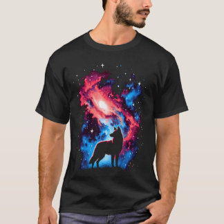 Coole kosmische Galaxie Grafik Weltraumkunst T-Shirt