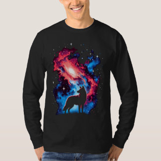 Coole kosmische Galaxie Grafik Weltraumkunst T-Shirt