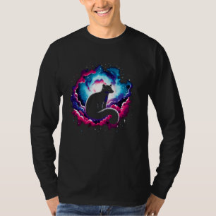 Coole kosmische Guinea Galaxie Grafik Weltraum Art T-Shirt