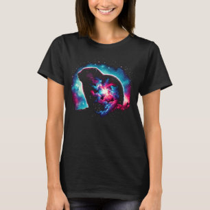 Coole kosmische Landschaft Galaxy Grafik Weltraumk T-Shirt