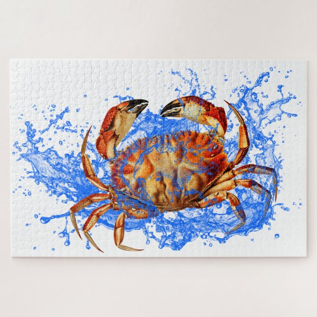 Coole Krabbe Puzzle (Horizontal)
