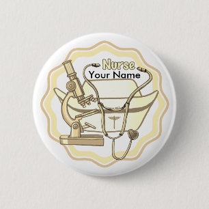 Coole Krankenschwester Button