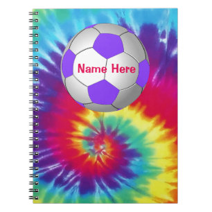 Coole Krawatten-PERSONALISIERTES Fußball-Notizbuc Notizblock