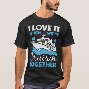 Coole Kreuzfahrt Kunst Männer Frauen Kreuzfahrtsch T-Shirt