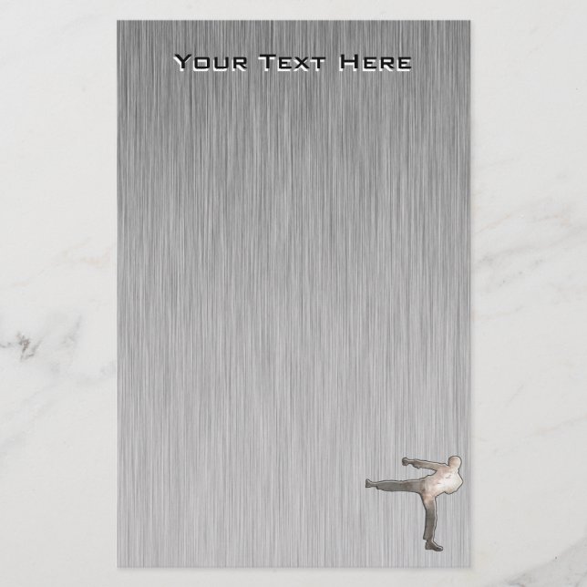 Coole Kriegskünste Briefpapier (Vorderseite)