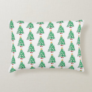 COOLE KRISTMAS BÄUME PILLOW DEKOKISSEN