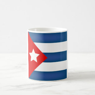 Coole kubanische Flagge Kaffeetasse