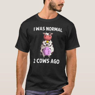 Coole Kuh Für Männer Frauen Kuhbauer Melker Milchw T-Shirt
