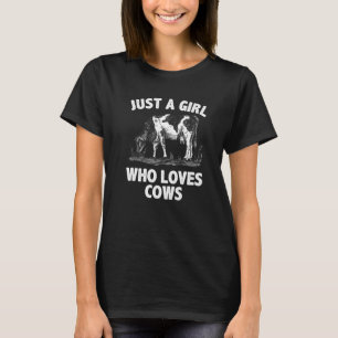 Coole Kuh für weibliche Bauern T-Shirt