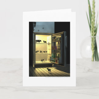 Coole Kühe / Les vaches cool Karte