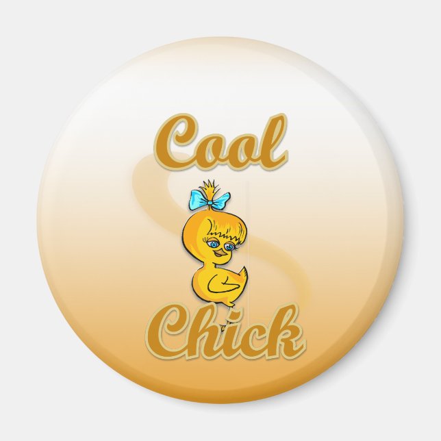 Coole Küken Magnet (Vorne)