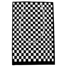 Coole kundenspezifische Farbschwarzer/weißer Mittlere Geschenktüte