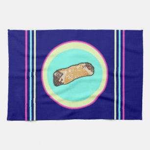 Coole Kunst Cannoli Geschirrtuch