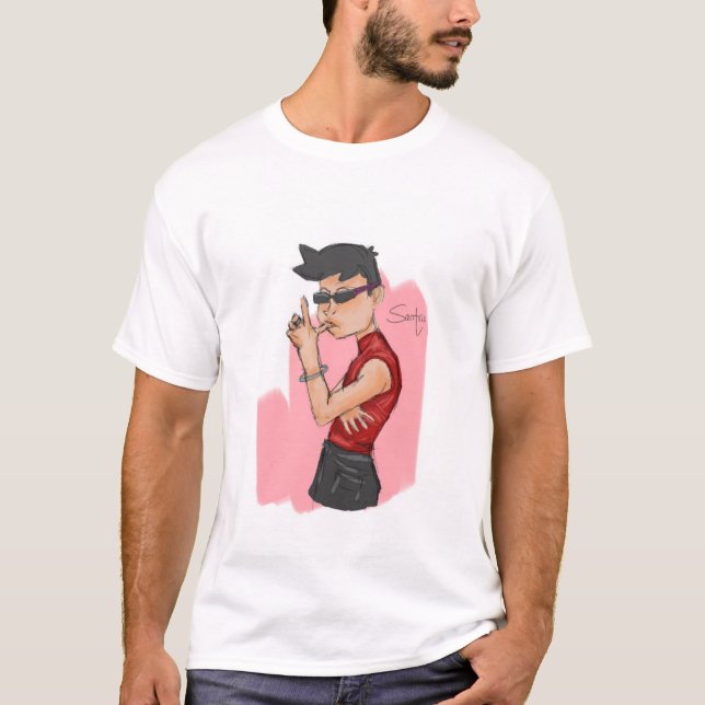 coole Kunst T-Shirt (Vorderseite)