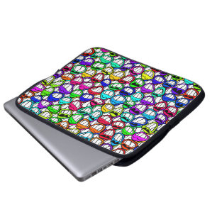 Coole Lächeln Laptopschutzhülle