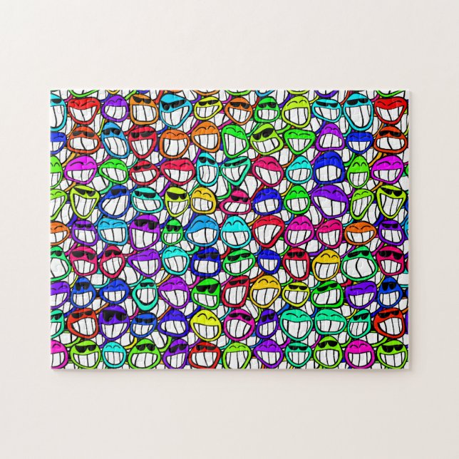 Coole Lächeln Puzzle (Horizontal)