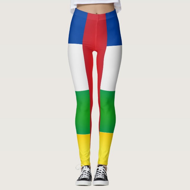 Coole Leggings der Zentralafrikanischen Republik z (Vorderseite)
