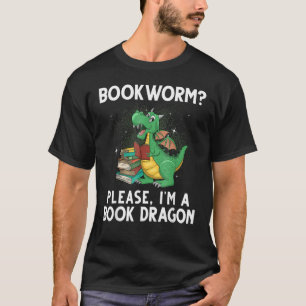 Coole Lektüre für Männer Buchdrachenleser Libr T-Shirt