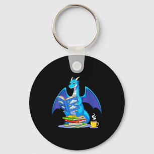 Coole Lesebücher Drachen Buchliebhaber Bücherwurm  Schlüsselanhänger