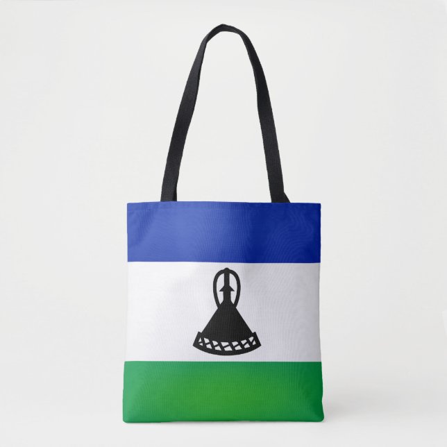 Coole Lesotho Flag Fashion (Vorderseite)