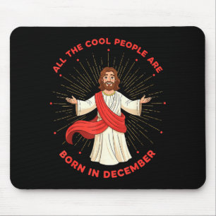 Coole Leute, die im Dezember Geburtstag haben, lus Mousepad