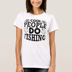 Coole Leute fischen T-Shirt