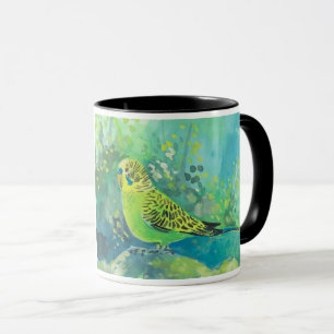 Coole Leute haben Papageien Tasse