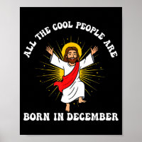 Coole Leute Werden Im Dezember Christlich Christm