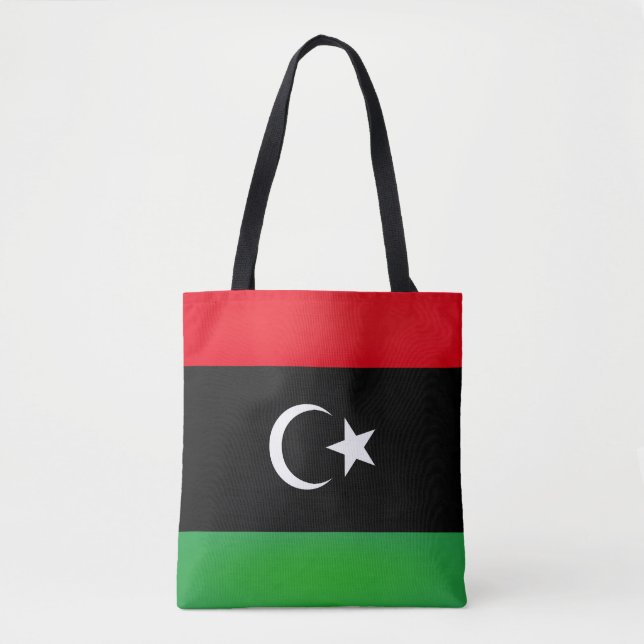 Coole libysche Flagge (Vorderseite)