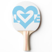 Coole Liebe Grafik, blau