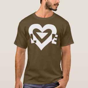 Coole Liebe Graphic, White T-Shirt