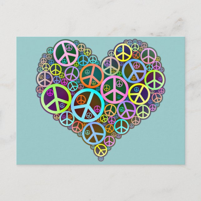 Coole Liebe Postkarte (Vorderseite)