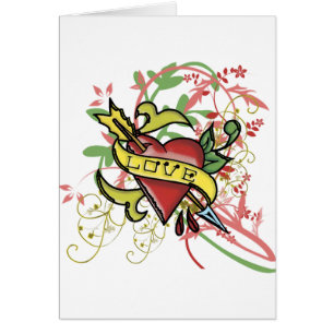 Coole Liebe-Tätowierung