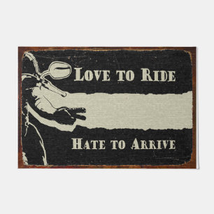 Coole Liebe zu reiten Hass zu Mat zu erreichen Fußmatte