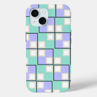 Coole Lila Quadrate
