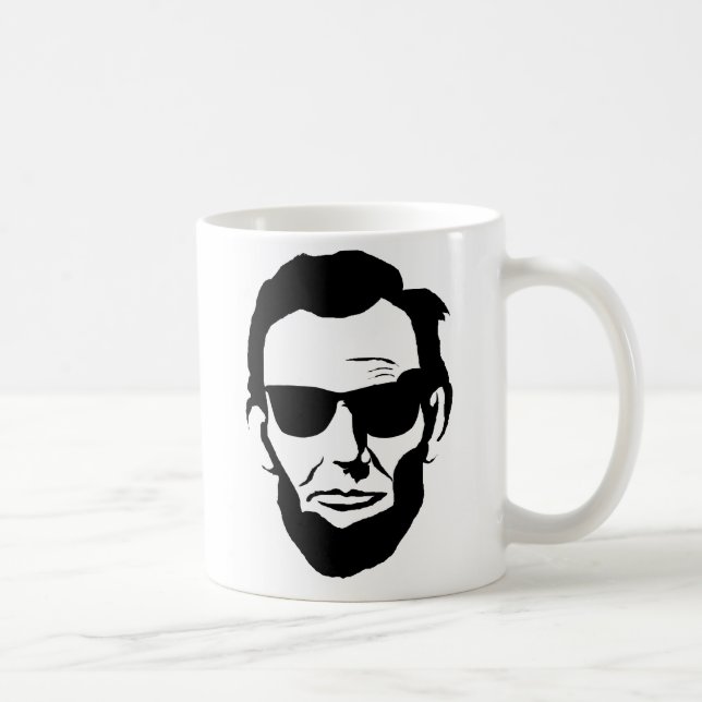 Coole Lincoln-Tasse Kaffeetasse (Rechts)