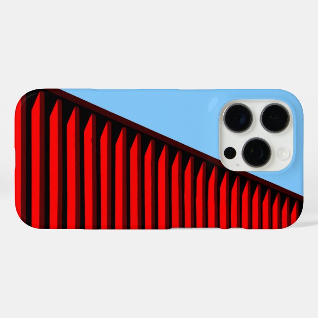 COOLE Linienmuster Case-Mate iPhone Hülle (Rückseite (Horizontal))