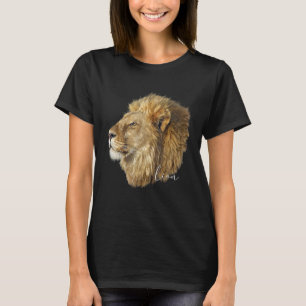 Coole Lion Art Felidae Wildcat Tierwelt T-Shirt