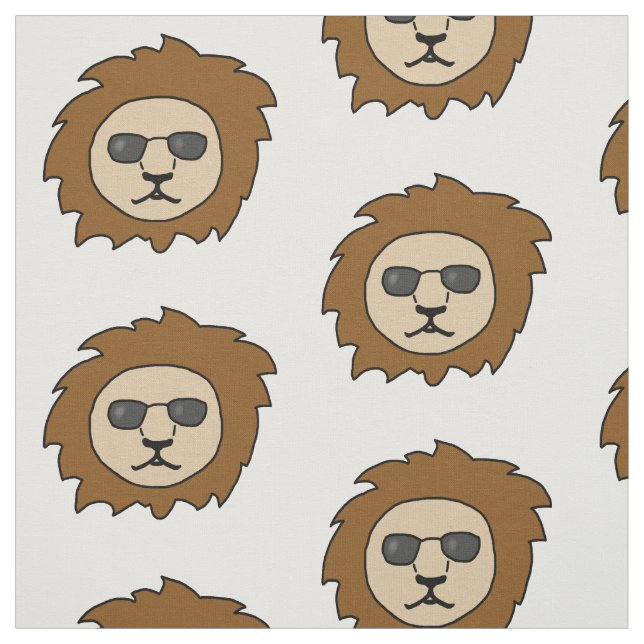 Coole Lion Stoff (Muster)