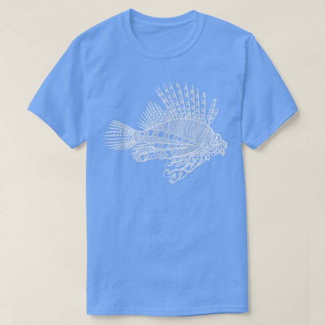 Coole Lionfische T-Shirt (Design vorne)
