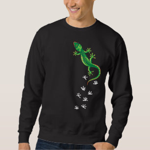 Coole Lizard Art Men Women Herpetology Reptile Liz Sweatshirt