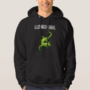 Coole Lizard für Mädchen Kinder Gecko Green Reptil Hoodie
