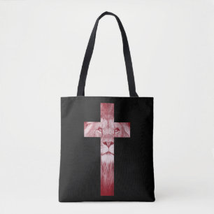 Coole Löwe Judah kreuzen Jesus Gabe für Christen
